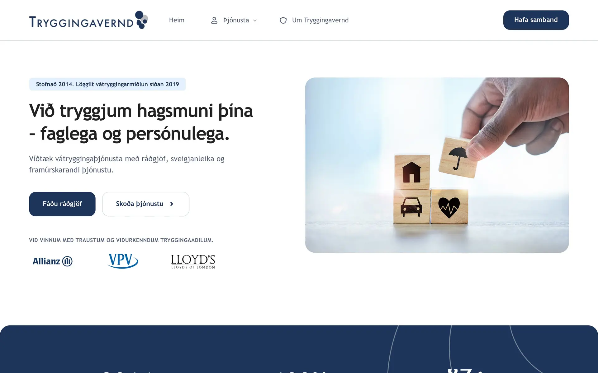 Tryggingavernd — Insurance that's easy to find your way through